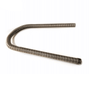 Exhaust Pipe Flex 22mm D-Layer 4ft (1.2m) w End Cap Universal