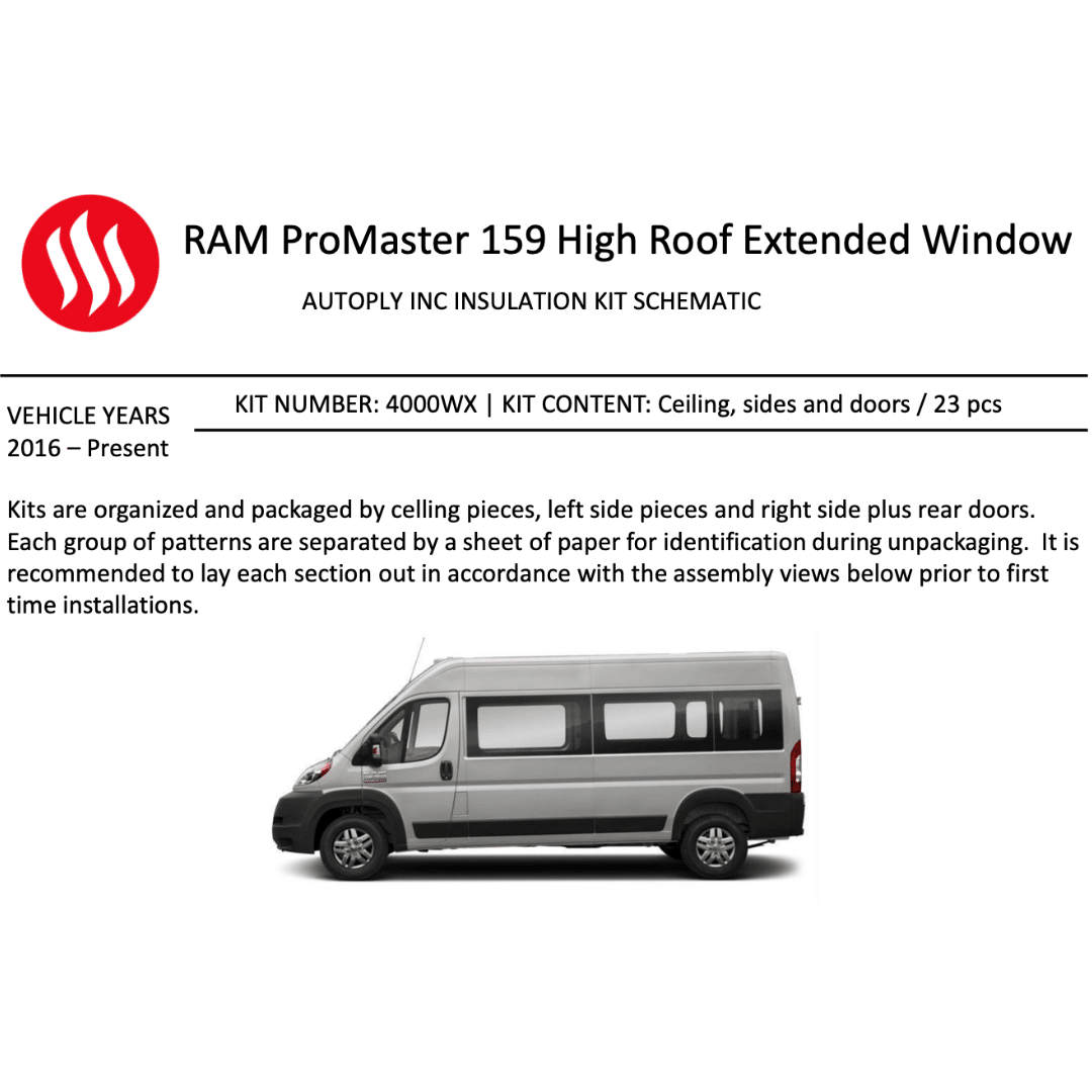 ProMaster 159 Window XL 23 pc kit - 0.5 black AW ProMaster 159 Window XL 23 pc kit - 0.5 black AW